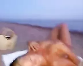 Pretty short haired blonde girlfriend gettting fuck hard doggy style in home