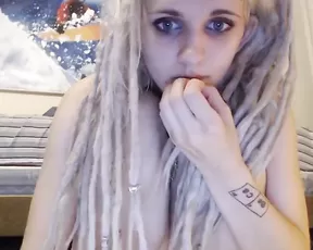 My cutie playing with my cock