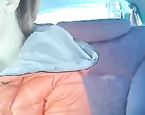Busty redhead is teasing her cunt