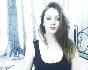 So pretty blindfolded girlfriend pleasant him with this hot blowjob,!holy fuck!