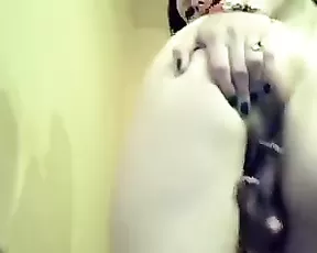 Spreading my ass cheeks wide