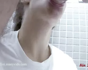 Mia bandini fitness teen gets ass to mouth public toilet workout/gym liveporn video manyvids