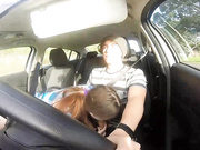 Serina aloha drive with th3roomi3 car sex public blowjob liveporn video manyvids