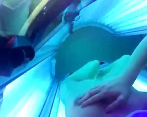 Sabrisse live in the tanning bed premium free cam snapchat & manyvids liveporn livesex1