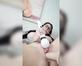Goldilicks MFC - Hitachi Dildo Cum