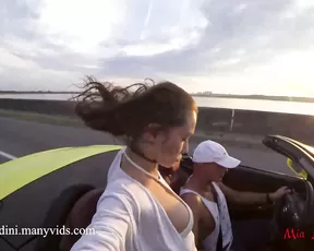 Mia bandini public footjob cumshot on pink nails outdoor blowjobs sockjobs liveporn video manyvids