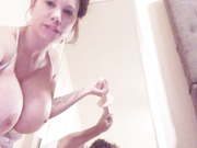 Brittany Elizabeth Mirror dildo ride and blowjob onlyfans