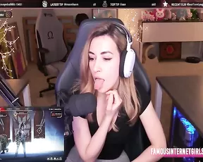 Alinity Divine Blowjob Throat Tongue Play XXX Premium Porn
