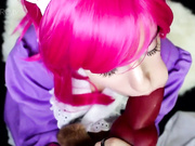 Lana Rain - Annie Shows Enemy Rengar Some AFK Time ManyVids