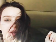 Lana Rhoades rides in car with girlfriend premium free cam snapchat & manyvids porn videos