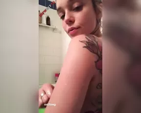 Kali roses bathtub show snapchat xxx porn videos