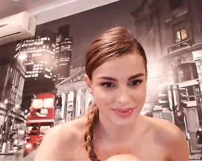 AryLovely dildo DP fucking & blowjob MFC cam porn