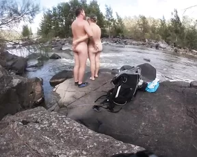 Funbonobos amateur couple nude hiking and fuck nude beach free manyvids xxx porn video
