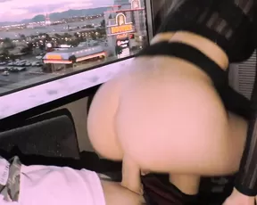 Butterybubblebutt rough public window fuck vegas blonde sex deepthroat porn video manyvids
