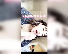 Lvvenderr lavender POV blowjob Snapchat leak XXX Premium Porn