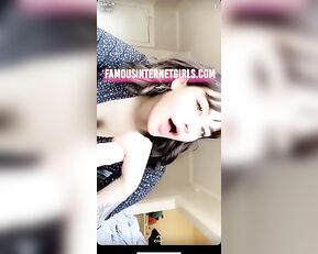 Lvvenderr lavender POV blowjob Snapchat leak XXX Premium Porn
