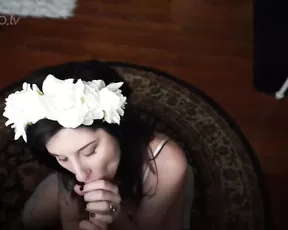 Missashe "Flower Power" sluttypotato_ MFC dildo blowjob