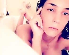 Tia Cyrus nude in the bathtub premium free cam snapchat & manyvids porn videos