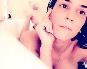 Tia Cyrus nude in the bathtub premium free cam snapchat & manyvids porn videos