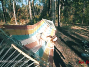 Mia bandini ass to throat on hammock cumshot anal amateur porn video manyvids