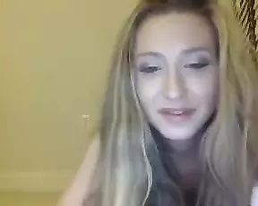 Busty woman is playing with a cock