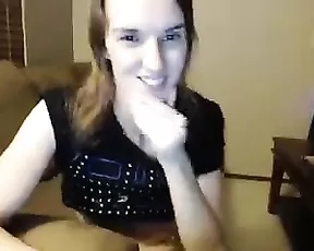 A blonde loves to suck