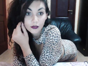 Naughty teen with a perfect figure masturbates on camera