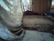 Chick in stockings in home porn