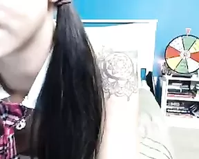 Sucking his fat boner