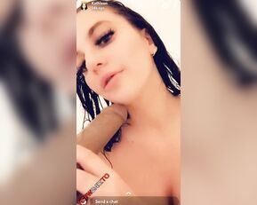 Kathleen eggleton shower fun with dildo snapchat xxx porn livesex1
