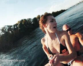 Mia bandini public ass to throat ride on the jet ski anal cum mouth porn video manyvids