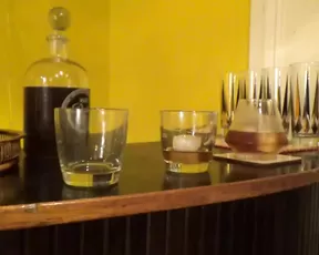 Luxneon redhead seduced by lesbian bartender fantasy role play porn video manyvids