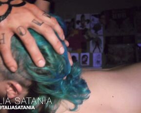 Talia satania before bed blowjob and facial tattoos porn video manyvids