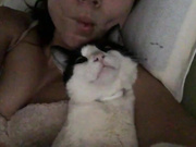 Aidra Fox and her cat premium free cam snapchat & manyvids porn videos