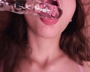 Goddesskas oral fixation w lots of spit mouth fetish porn video manyvids