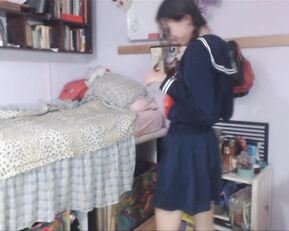 Grelles schoolgirl body worship and first anal close-ups masturbation porn video manyvids