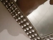 Anastasia Doll yoga pants taking off mirror view - onlyfans free porn