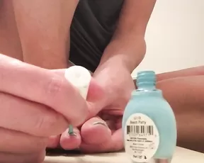 Annah12 toenail painting 2018_07_24 - onlyfans free porn