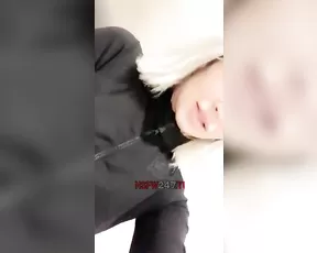 Laynaboo public toilet pussy fingering snapchat free