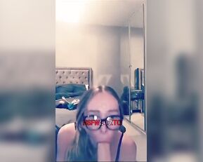 Brea Rose using dildo snapchat free