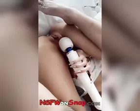 Layna Boo ass pussy fingering with vib fun snapchat free
