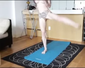 Kleio Valentien naked yoga ManyVids Free Porn Videos