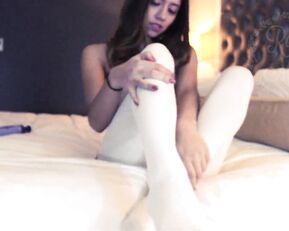 RobinMae Lotion Foot Tease - MFC Cam Porn Video