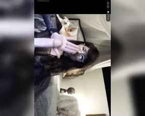 MaddyWinters MFC blowjob, dirty talk - dildo jerking off