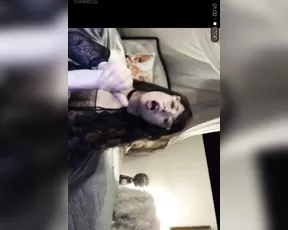 MaddyWinters MFC blowjob, dirty talk - dildo jerking off