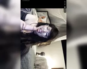 MaddyWinters MFC blowjob, dirty talk - dildo jerking off