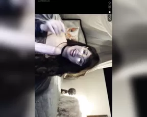 MaddyWinters MFC blowjob, dirty talk - dildo jerking off