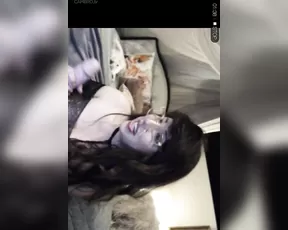 MaddyWinters MFC blowjob, dirty talk - dildo jerking off