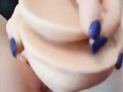 Naughty Ginger sexy black bodysuit dildo masturbation snapchat free