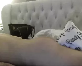 Azblonde22 fingering pussy & humping Chaturbate cam video